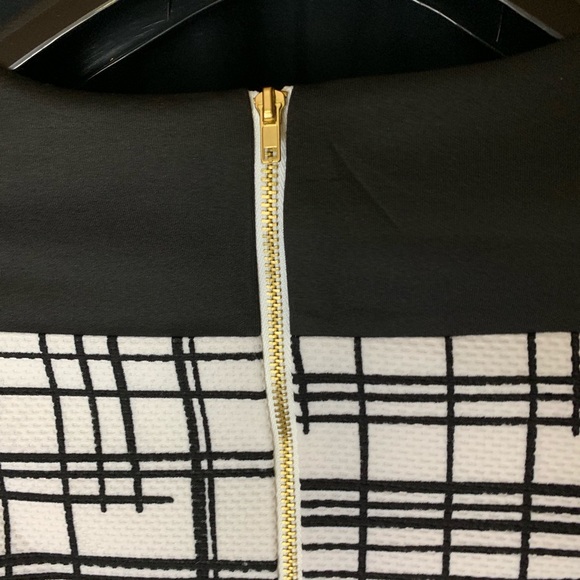 My Michelle Girls Black and White Dress Size 10 - Picture 6 of 8